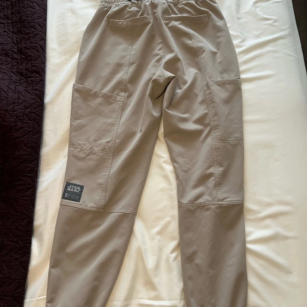 Women's Tan Utility Cargo Jogger Pants